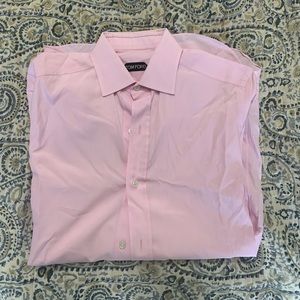 Tom Ford 15.5 pink dress shirt